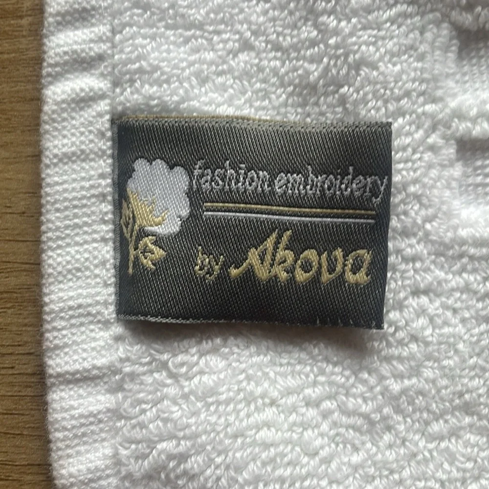 Vintage Akova Alphabet Bath Mat